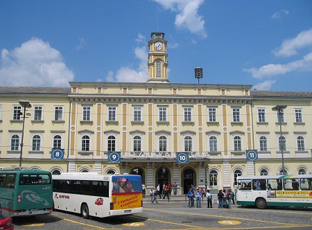 Железнодорожный вокзал в Любляне